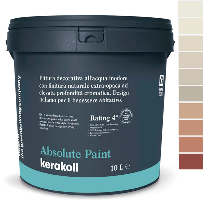 Pittura decorativa all'acqua Colorata DESERT PEACH Color Collection - Absolute Paint Kerakoll