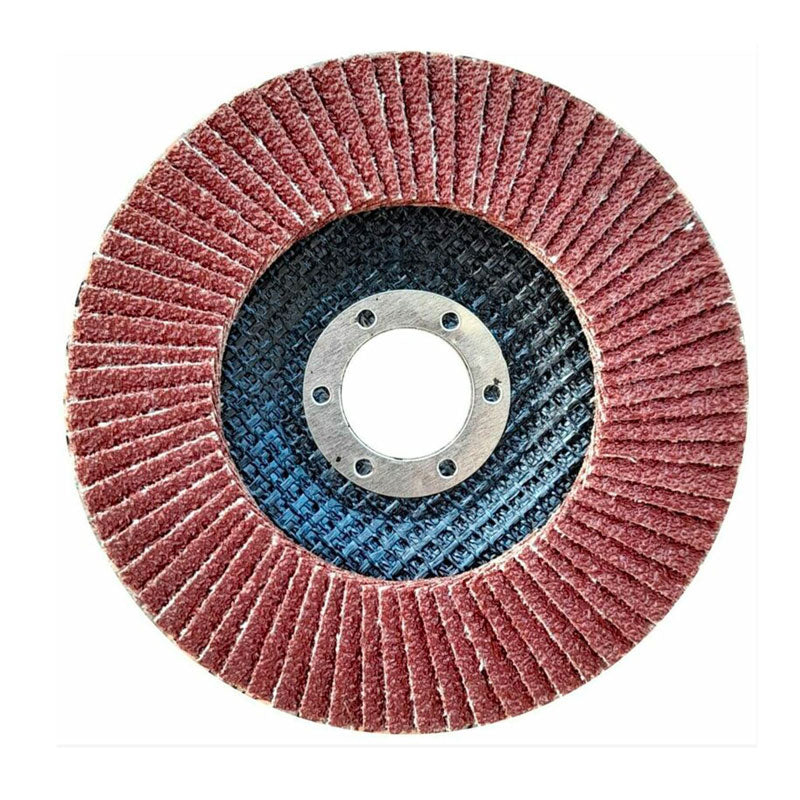 Disco abrasivo lamellare per smerigliatrice 115mm grana 40/80/120