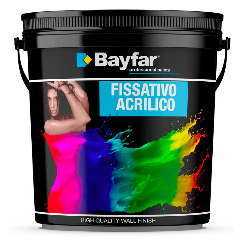 Fissativo Acrilico all'acqua per interni ed esterni Bayfar