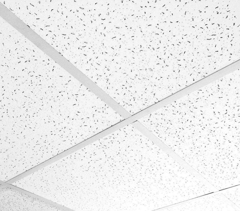 Pannello 60x60 per controsoffitto in fibra minerale Fissured 6,48mq