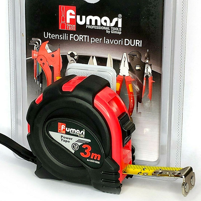 Flessometro gommato professionale 3 metri