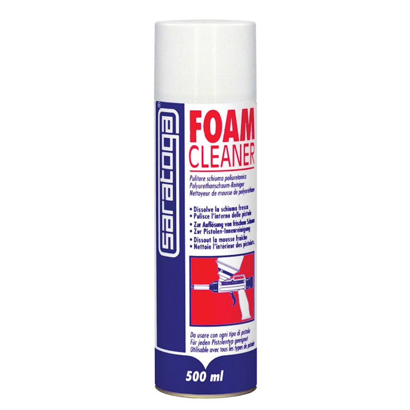 Pulitore per schiuma poliuretanica per Pistola FOAM CLEANER 500ml