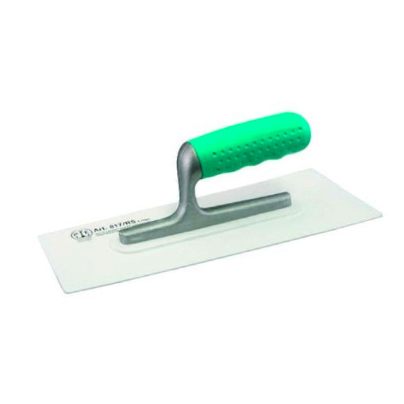 Frattone con lama in plastica bianca sp. 1mm, supporto in alluminio attacco rinforzato mm280x130 - Pavan ART 817/RS1