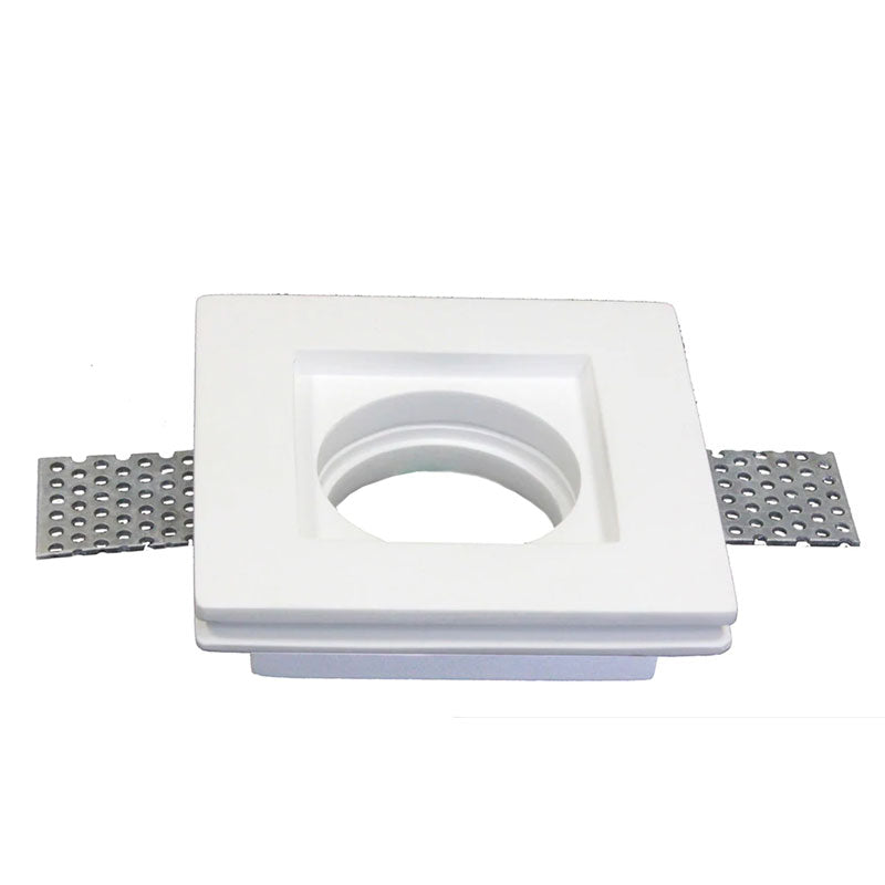Porta faretto cartongesso quadrato LED GU10