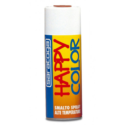 Vernice spray alta temperatura fino a 350° (400ml) - Saratoga Happy Color