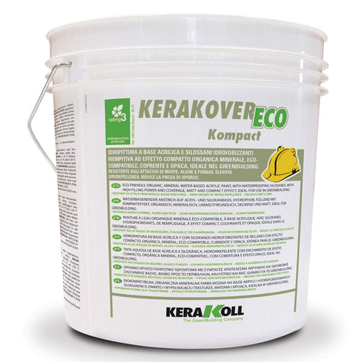 Rivestimento per finitura di facciate e cappotti - kerakoll Kerakover Eco Kompact 25kg