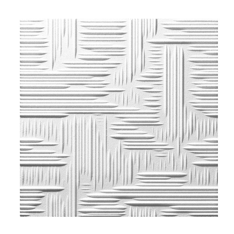 Pannelli decorativi in polistirolo per soffitto e parete 50x50cm Confezione 2mq (8 pz)