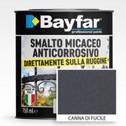 Smalto ferromicaceo Canna di fucile antiruggine antichizzato anticorrosivo micaceo