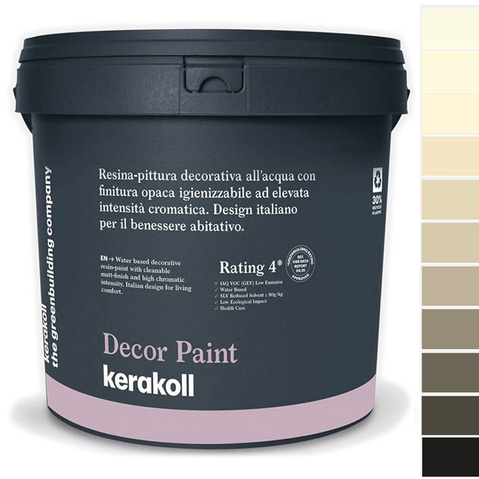 Decor Paint Kerakoll - Resina pittura decorativa all'acqua