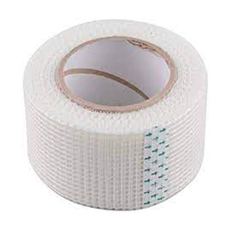  Nastro a rete per cartongesso in fibra di vetro autoadesiva di colore bianco disponibile in varie dimensioni: 90, 45 e 20 metri x 5 cm.