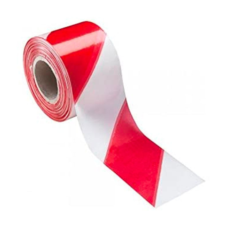 Nastro segnaletico Bianco/Rosso 200mt