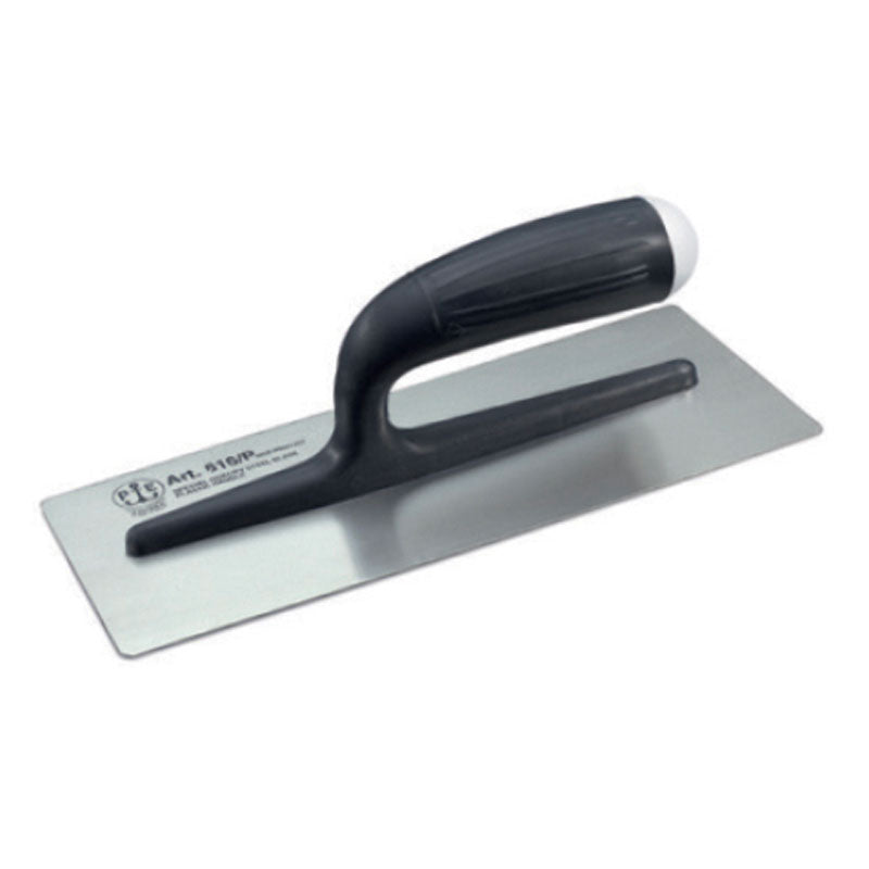 Frattone in acciaio inox liscio, manico rinforzato mm280x120x0,5 - Pavan ART 816/PIA