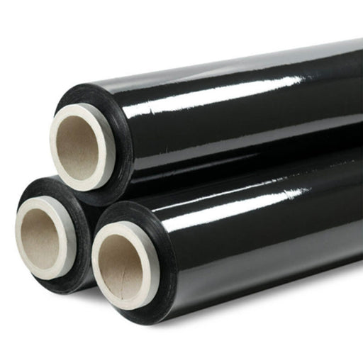 Pellicola estensibile per imballaggio nera in LLDPE h 50 cm – 2,4 kg