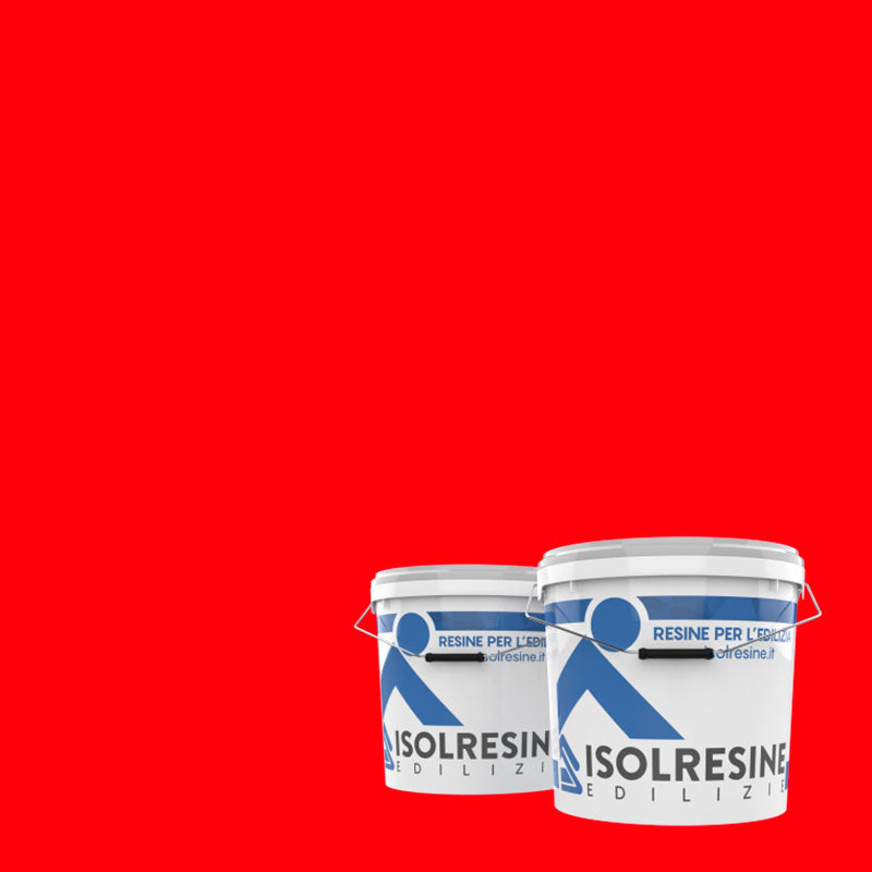 Guaina liquida impermeabilizzante pedonabile Bianco/rosso/grigio - Isolresine Resingum 2000