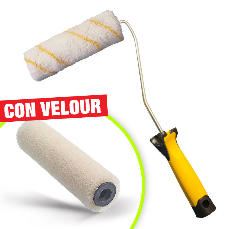 Mini rullo per vernice, pittura e impregnante antigoccia