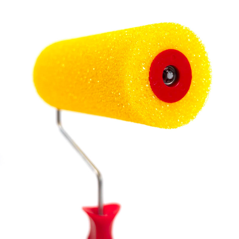 Rullo in spugna gialla Grana Grossa per Effetto Bucciato 20cm