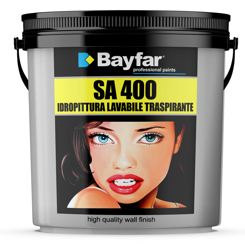 Idropittura Lavabile e Traspirante - Bayfar SA400