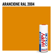 Bomboletta Vernice Spray Saratoga Happy Color Arancione RAL 2004 