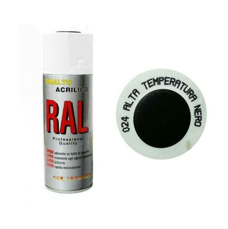 Vernice alta temperatura spray resistente fino a 600°