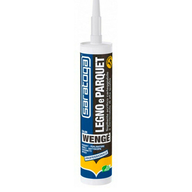 Silicone per legno e parquet Acrilico verniciabile cartuccia - Saratoga