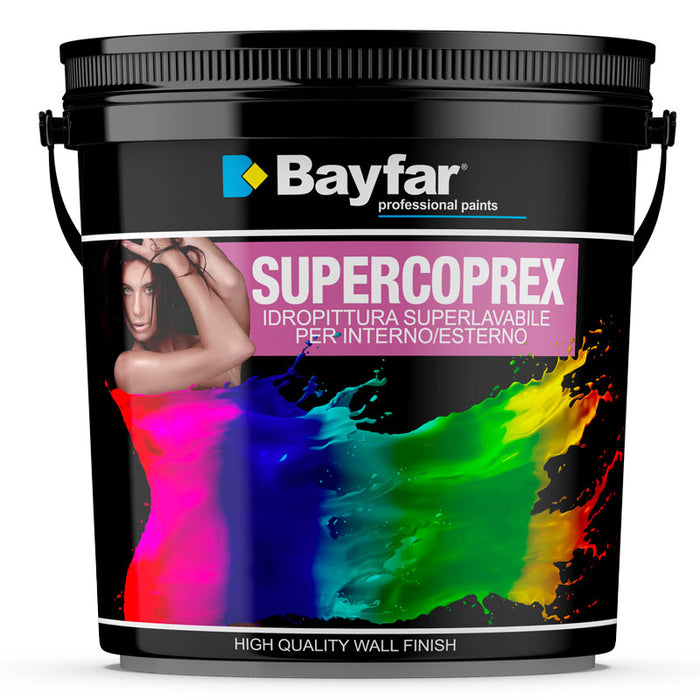 Pittura Superlavabile per interno ed esterno - Bayfar SuperCoprex
