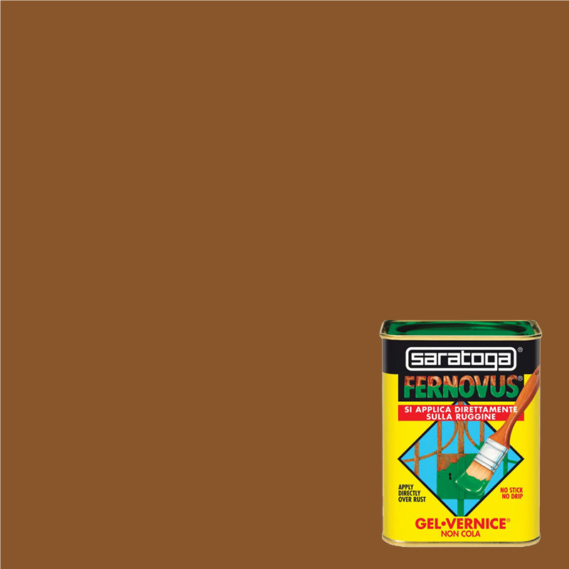 Saratoga Fernovus Tabacco brillante/satinato antiruggine gel 2 in 1