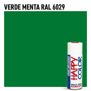 Bomboletta Vernice Spray Saratoga Happy Color Verde Menta RAL 6029