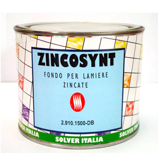 Zincosynt Solver Italia - Vernice di fondo antiruggine per lamiera zincata
