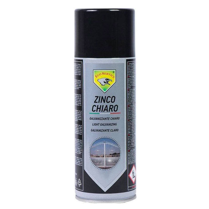 Zinco Spray a freddo Protettico Antiruggine Colore Zinco Chiaro 400ml