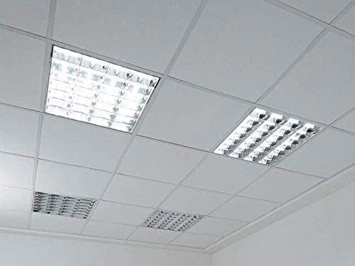 Pannello per Controsoffitto Gyquadro 60x60 Cm Bianco Liscio mq.3,60 per Pacco