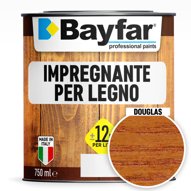 Impregnante per legno douglas per interni ed esterni professionale e pronto all'uso