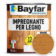 Impregnante per legno rovere per interni ed esterni professionale e pronto all'uso