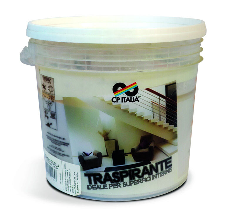 Pittura per interni colorata traspirante opaca 4 Litri