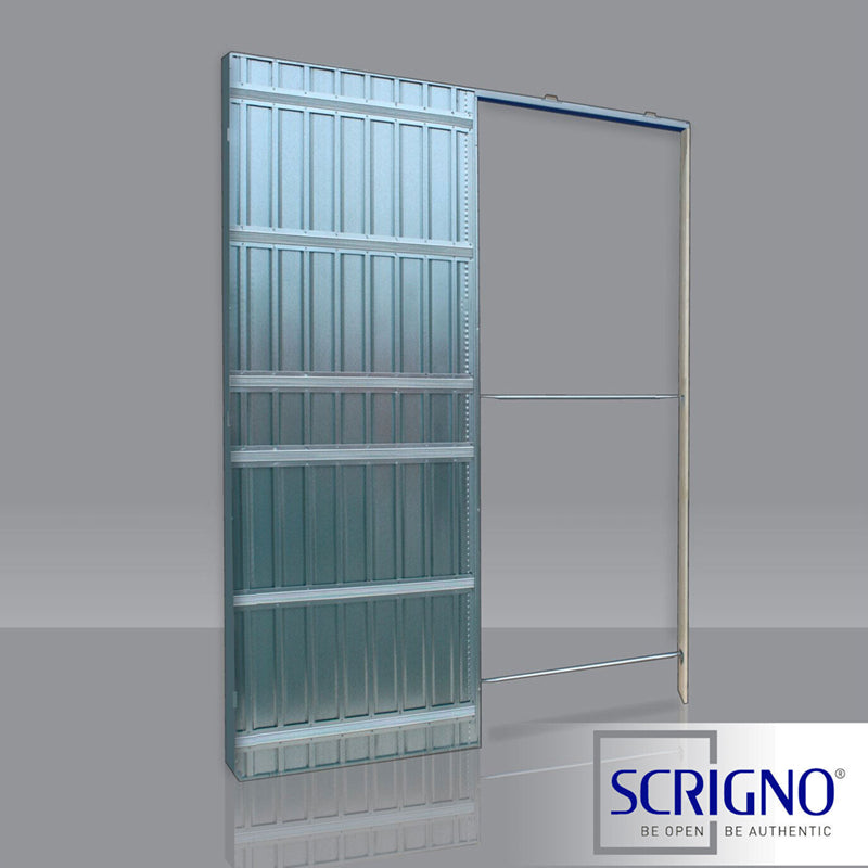 Controtelaio per porta scorrevole a scomparsa per cartongesso - Scrigno Scrignotech